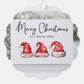 kerstkaarten ornament kaart (Achterkant)