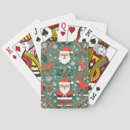 Kerstkaarten Pokerkaarten