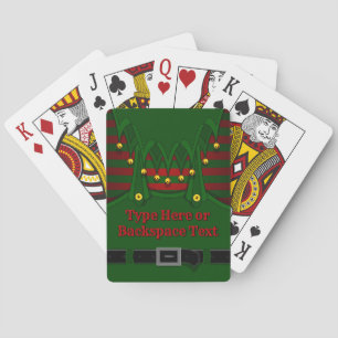 kerstkaarten, speciaal ontworpen voor het afspelen pokerkaarten