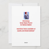 kerstkaarten van 10 pk voor 10 jaar feestdagenkaart (Achterkant)