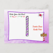 Kerstkaarten van de Kerstman: Feestelijke Etnische Feestdagenkaart (Achterkant)