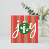 Kerstkaarten van de Vakantie van de Chiropraktijk Feestdagenkaart (Staand voorkant)