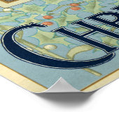 Kerstkaarten van het Poster Louis Prang (Hoek)