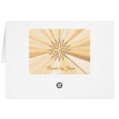 kerstkaarten van Janz Star (Achterkant Horizontaal)