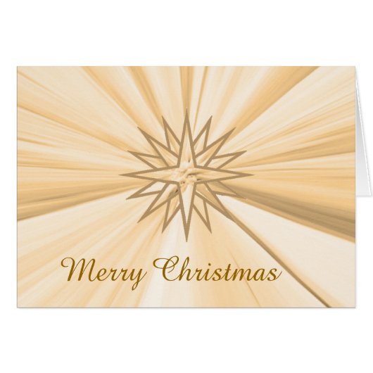kerstkaarten van Janz Star (Voorkant Horizontaal)
