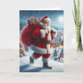 Kerstkaarten van Sinterklaas Feestdagen Kaart (Voorkant)