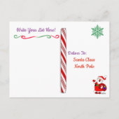 Kerstkaarten van Sinterklaas: Rode Pinguïn in Kers Feestdagenkaart (Achterkant)