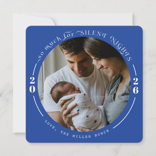 Kerstkaarten voor baby's feestdagenkaart (Voorkant)