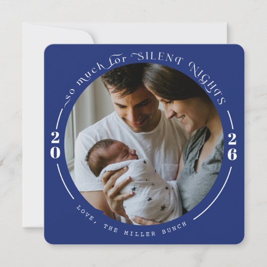 Kerstkaarten voor baby's feestdagenkaart (Voorkant)