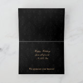 Kerstkaarten voor bedrijven feestdagen kaart (Binnen)