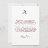 Kerstkaarten voor bedrijven kaart (Achterkant)