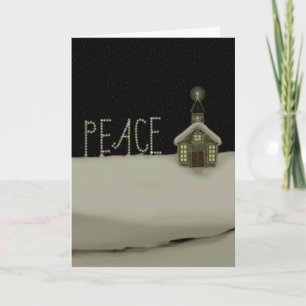 Kerstkaarten voor christenen feestdagen kaart