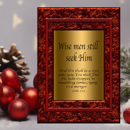 Kerstkaarten voor christenen feestdagen kaart