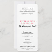 Kerstkaarten voor Doggen Feestdagenkaart (Achterkant)