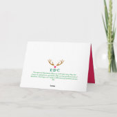 Kerstkaarten voor elke dag kaart (Achterkant)