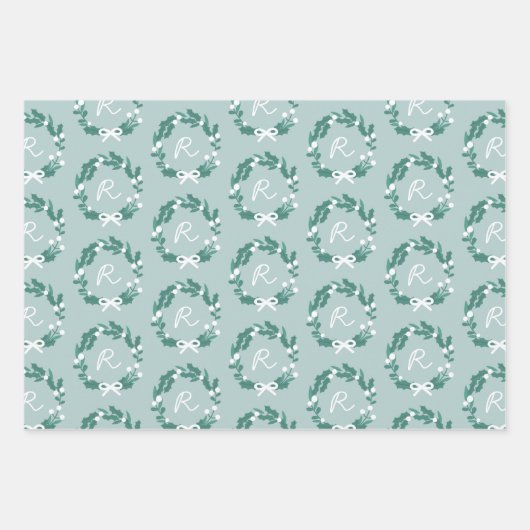 kerstkaarten voor groothandel inpakpapier vel (Voorkant 3)