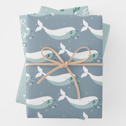 kerstkaarten voor groothandel inpakpapier vel (In situ)