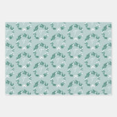 kerstkaarten voor groothandel inpakpapier vel (Voorkant 3)