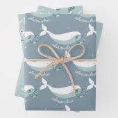 kerstkaarten voor groothandel inpakpapier vel (In situ)