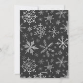 Kerstkaarten voor hoe meer hoe beter feestdagenkaart (Achterkant)