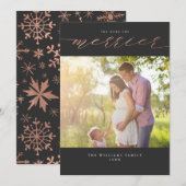 Kerstkaarten voor 'Hoe meer zielen hoe meer vreugd Feestdagenkaart (Voorkant / Achterkant)