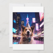 Kerstkaarten voor honden 2025 feestdagenkaart (Voorkant)