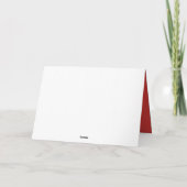 Kerstkaarten voor kerstcadeautjes voor Santa Motor Kaart (Achterkant)