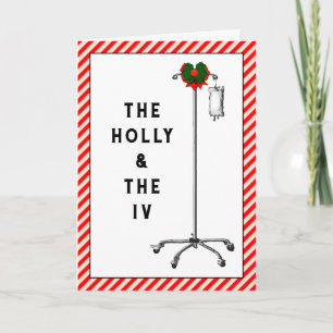 Kerstkaarten voor medische professionals feestdagen kaart