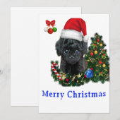 Kerstkaarten voor ongebooste kerst kaart (Voorkant / Achterkant)