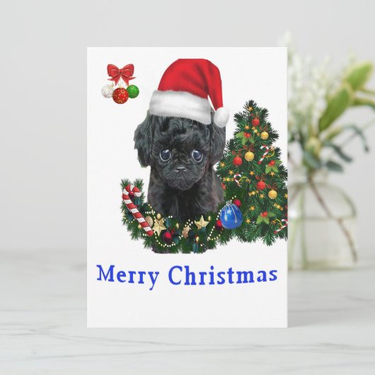 Kerstkaarten voor ongebooste kerst kaart (Staand voorkant)