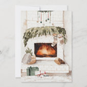 Kerstkaarten voor pasgetrouwde stellen feestdagenkaart (Achterkant)