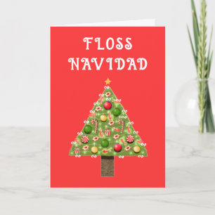Kerstkaarten voor tandartsen feestdagen kaart