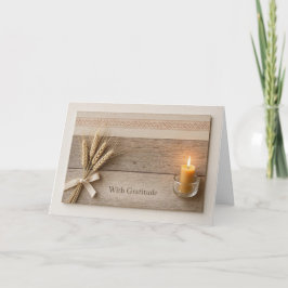 Kerstkaarten voor Thanksgiving • Dankbaar voor Kra Bedankkaart