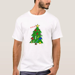 Kerstkaarten voor verpleegkundigen/medisch persone t-shirt