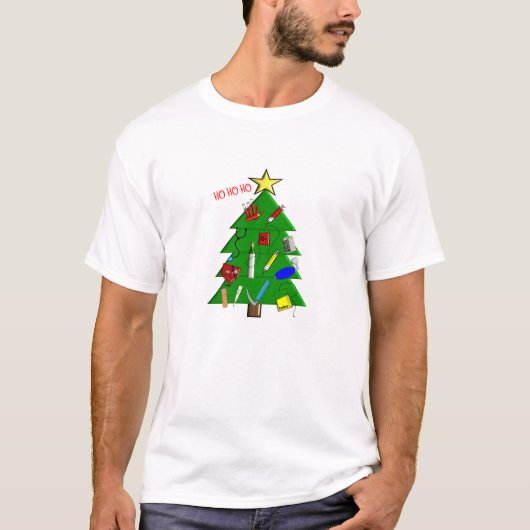 Kerstkaarten voor verpleegkundigen/medisch persone t-shirt (Voorkant)