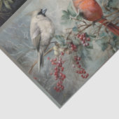 Kerstkaarten & Winterbloemen voor Decoupage Tissuepapier (Detail)