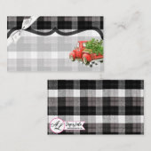 Kerstkaarten XMAS Truck Kerstmis Buffalo Pla Plaatskaartje (Voorkant / Achterkant)