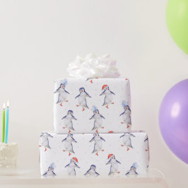 kerstkaartenpatroon cadeaupapier