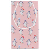 kerstkaartenpatroon klein cadeauzakje (Achterkant)