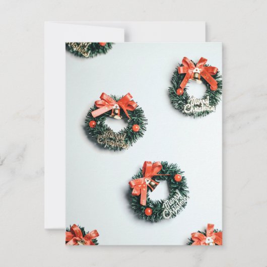 Kerstkaartenversiering met citaten feestdagenkaart (Voorkant)