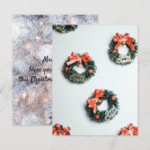 Kerstkaartenversiering met citaten feestdagenkaart (Voorkant / Achterkant)