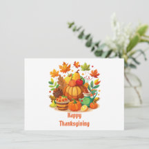 Kerstkaarthanxgiving