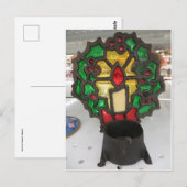 kerstkaarthouder briefkaart (Voorkant / Achterkant)