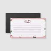 kerstkaartje (Voorkant / Achterkant)