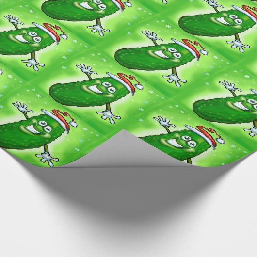 kerstkaartje cadeaupapier (Hoek)