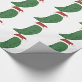 kerstkaartje cadeaupapier (Hoek)