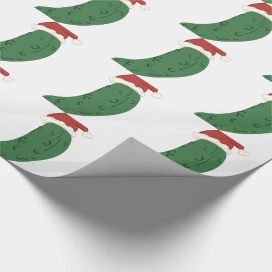 kerstkaartje cadeaupapier (Hoek)