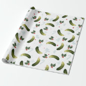 kerstkaartje cadeaupapier (Uitgerold)