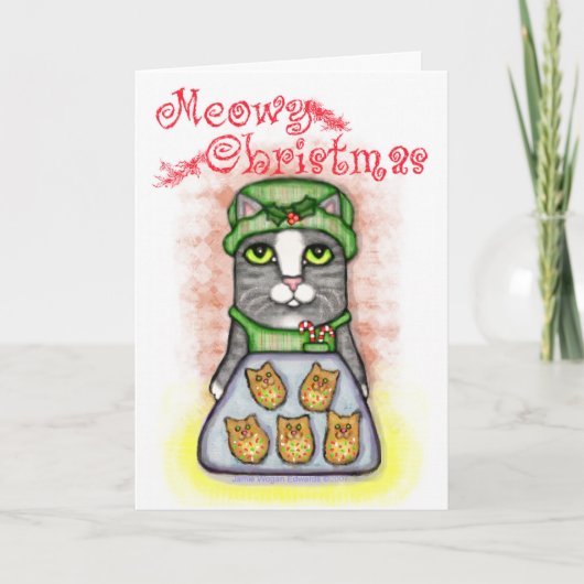 kerstkaartje feestdagen kaart (Voorkant)