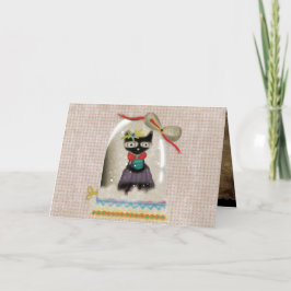 kerstkaartje feestdagen kaart